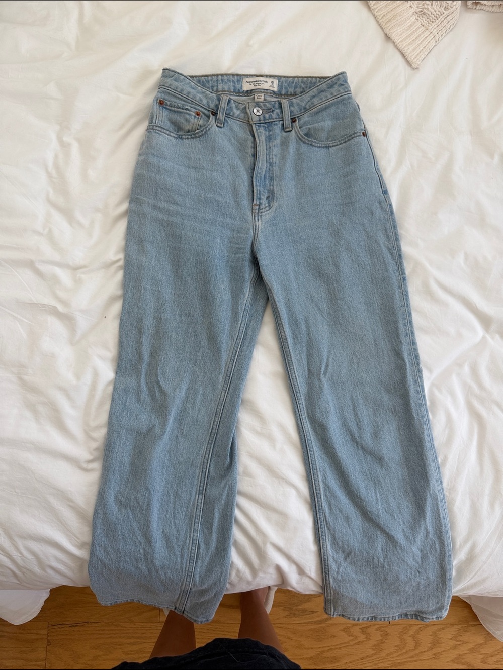 Abercrombie High Rise 90s Relaxed Jean Curve Love 26XS